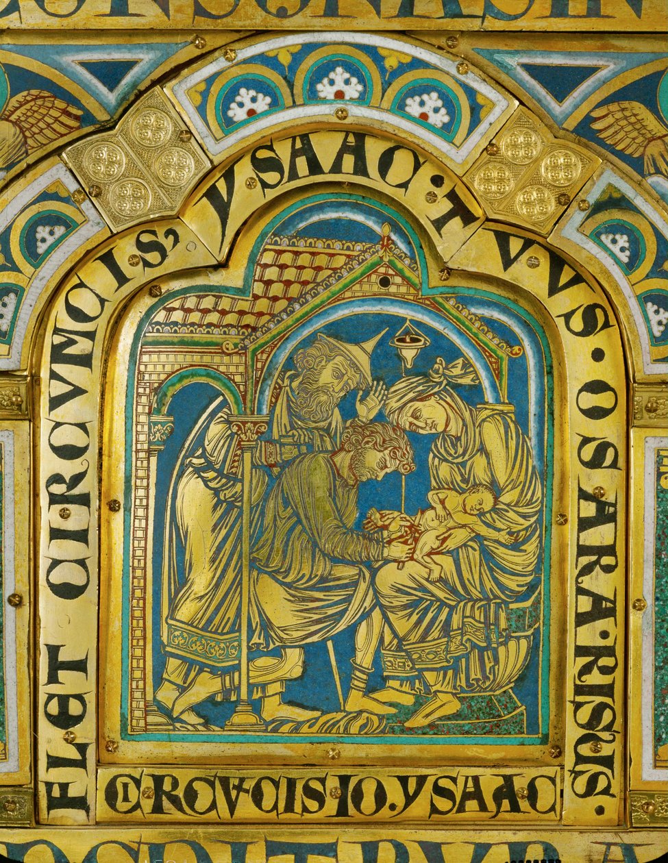The circumcision of Isaac by Nicholas of Verdun