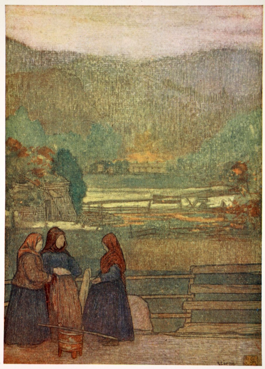 Country-Women Selling Berries on the Road to Storen by Nico Jungman