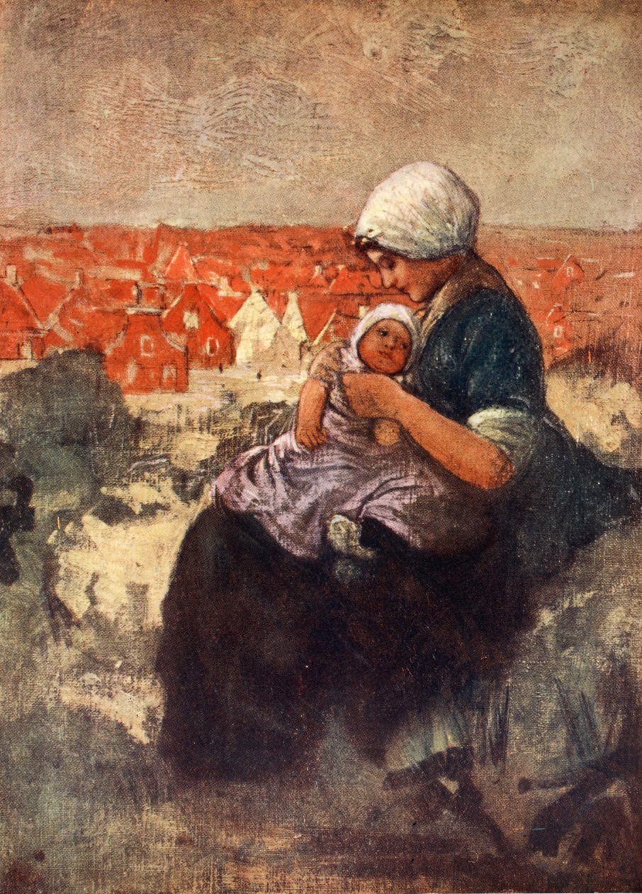 Mother and Child of Scheveningen by Nico Jungman