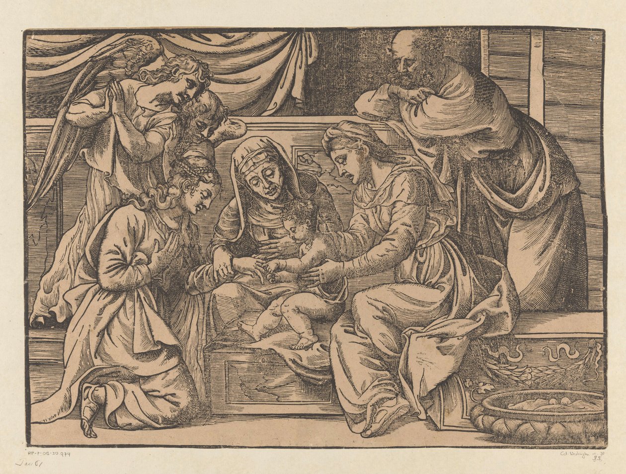 Mystical Marriage of Saint Catherine by Nicolò Boldrini