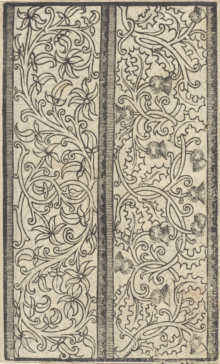 Esemplario di lavori, page 3 verso by Nicolò Zoppino