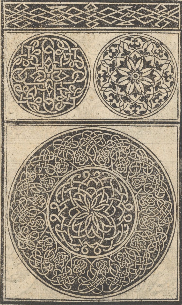 Esemplario di lavori, page 5 recto, August 1529 by Nicolò Zoppino