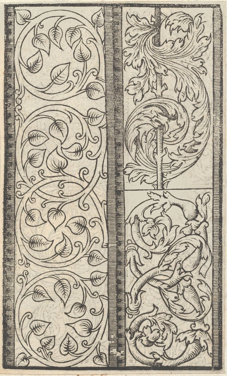 Esemplario di lavori, page 6 recto by Nicolò Zoppino