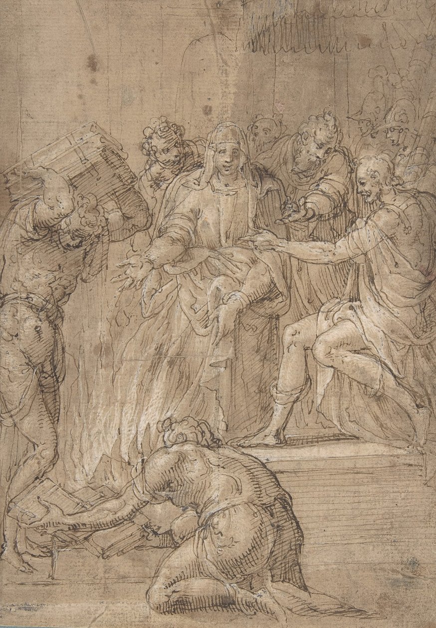 The Cumaean Sibyl Before Tarquin the Proud by Nicolò dell