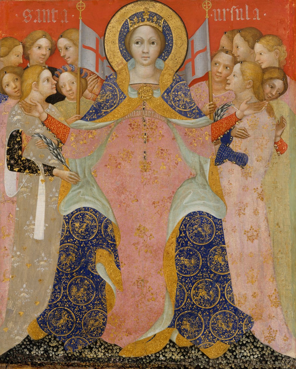 Saint Ursula and Her Maidens, c.1410 by Nicolò di Pietro
