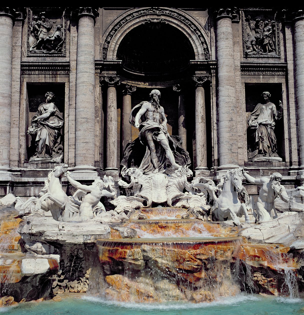 Trevi Fountain, built 1732-62 by Nicola Salvi