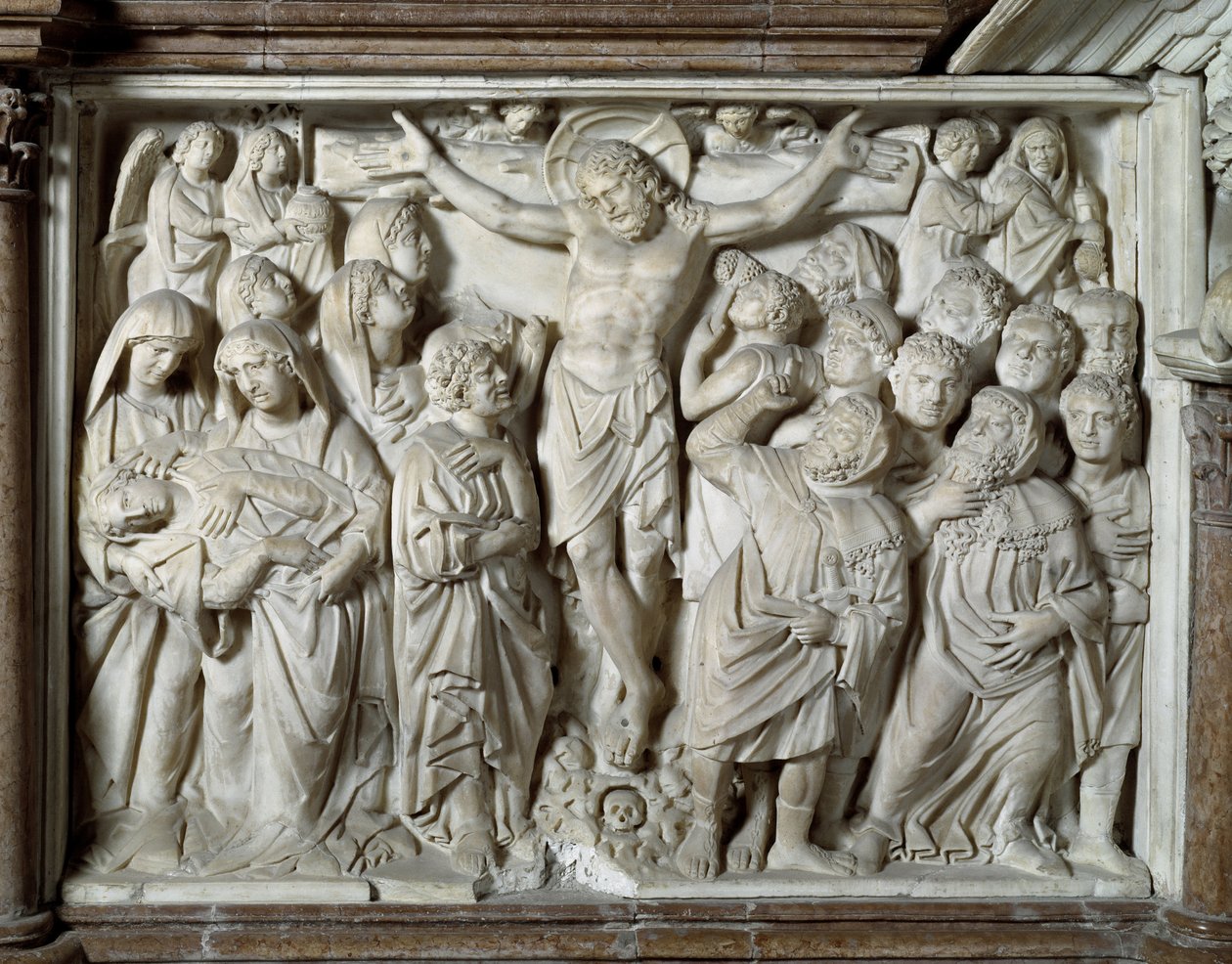 The Crucifixion Chair by Nicola Pisano by Nicola Pisano