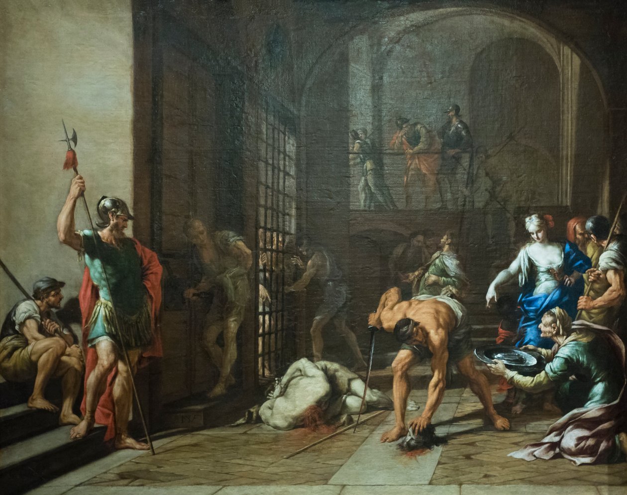 The Beheading of Saint John the Baptist by Nicola Vaccaro
