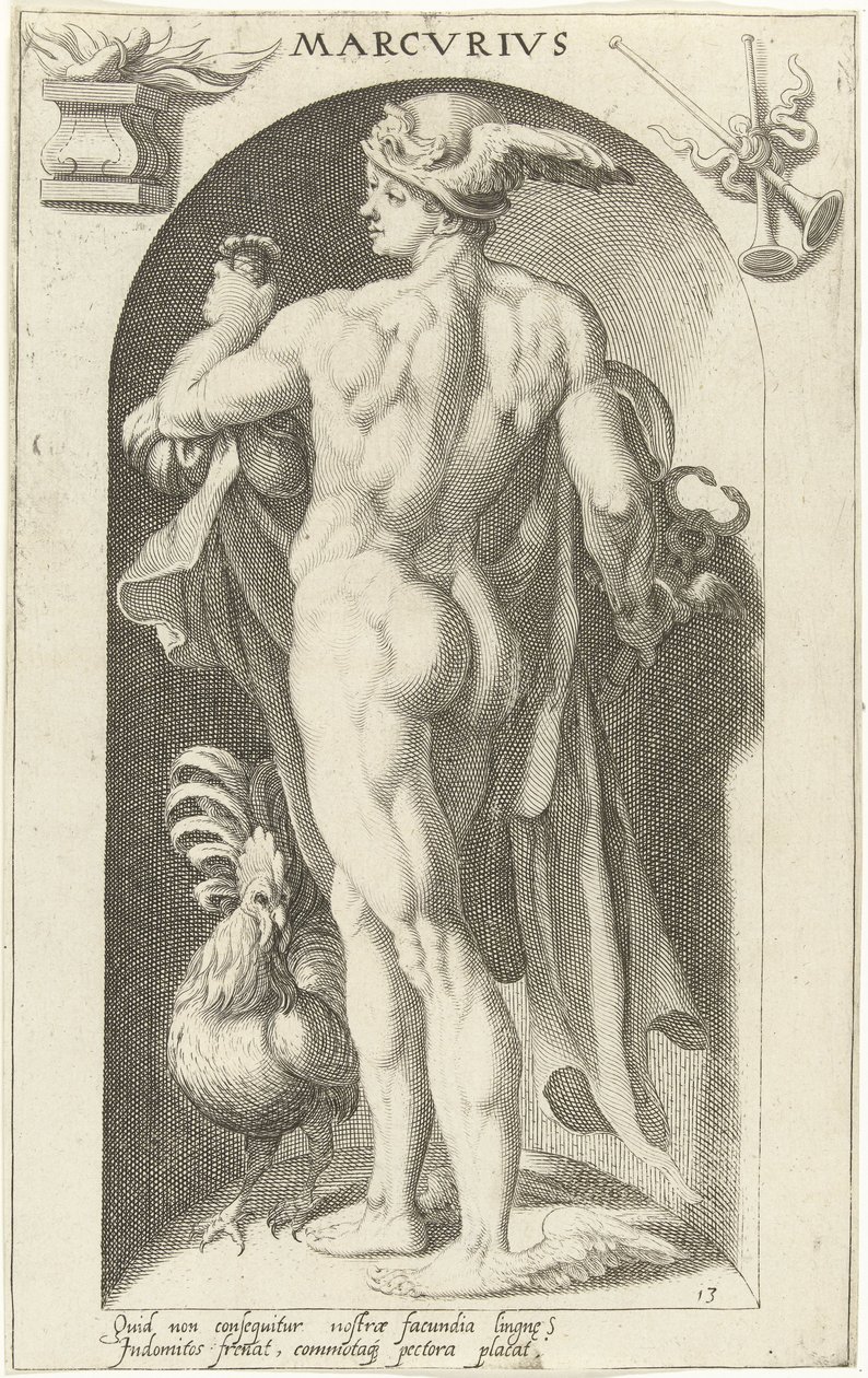 Mercury (Antique Gods series) by Nicolaas Braeu