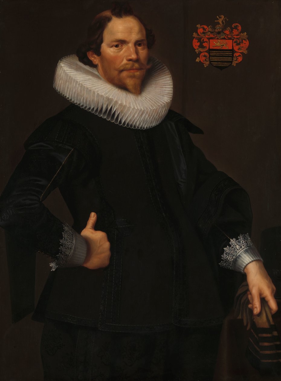 Portrait of Pieter van Son by Nicolaes Eliasz Pickenoy (attributed to)