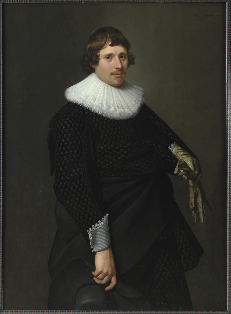 Portrait of a Man by Nicolaes Eliasz. Pickenoy