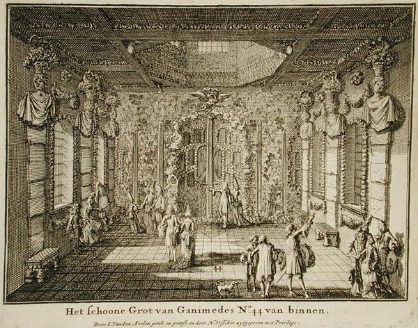 The Grotto of Ganimedes by Nicolaes Jansz  Visscher