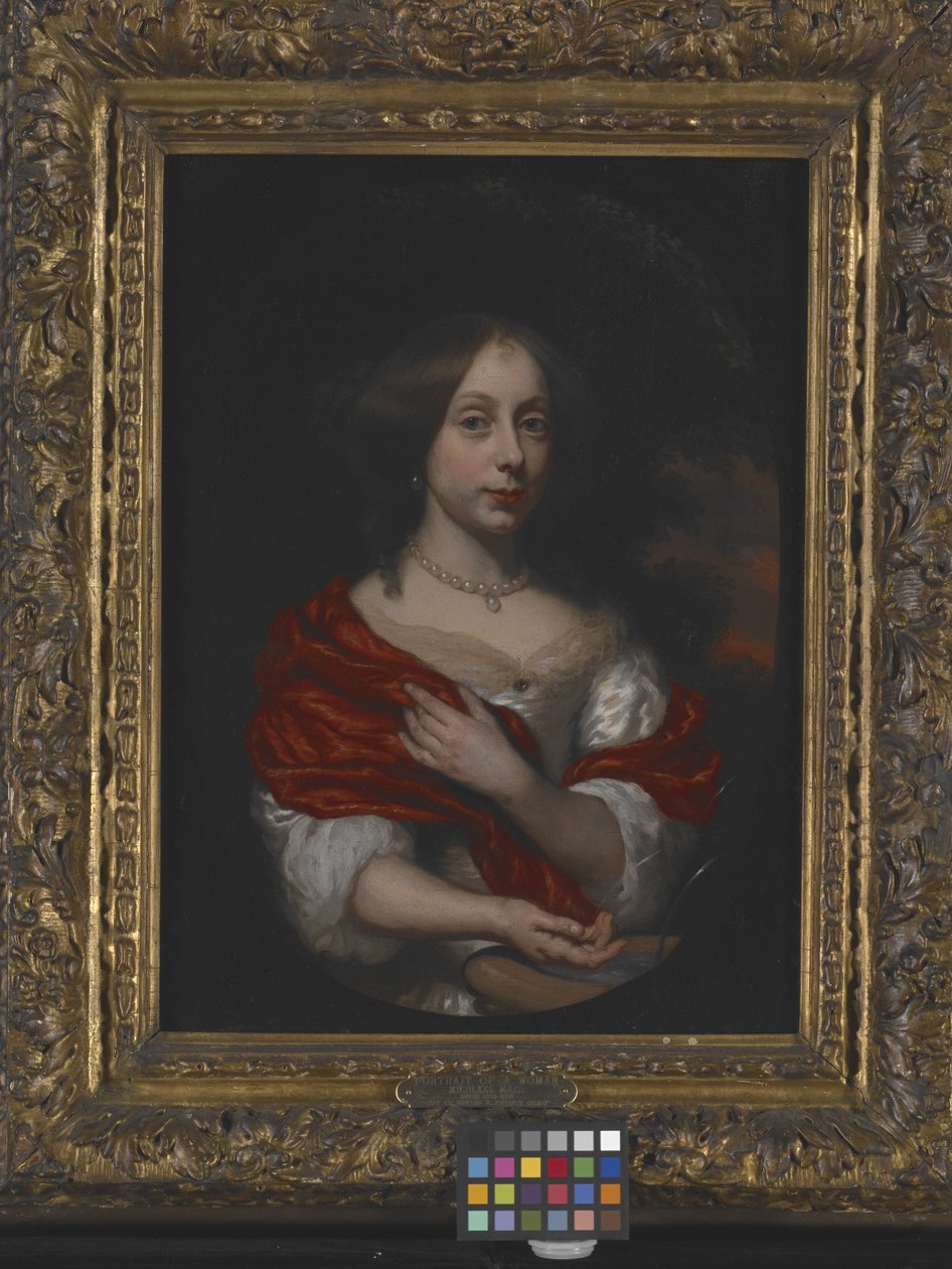 Portrait Of A Young Lady by Nicolaes Maes