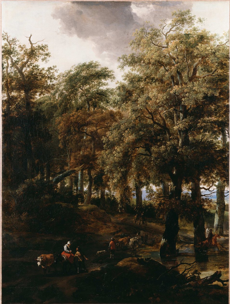 A Road through a Wood by Nicolaes Pietersz. Berchem