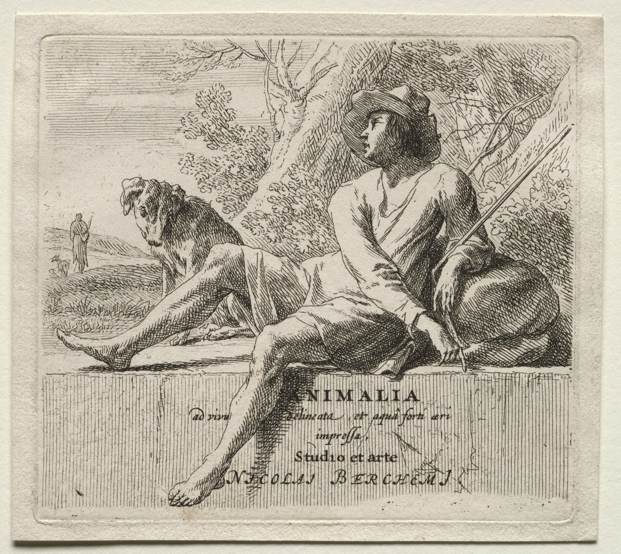 Shepherding Series by Nicolaes Pietersz. Berchem
