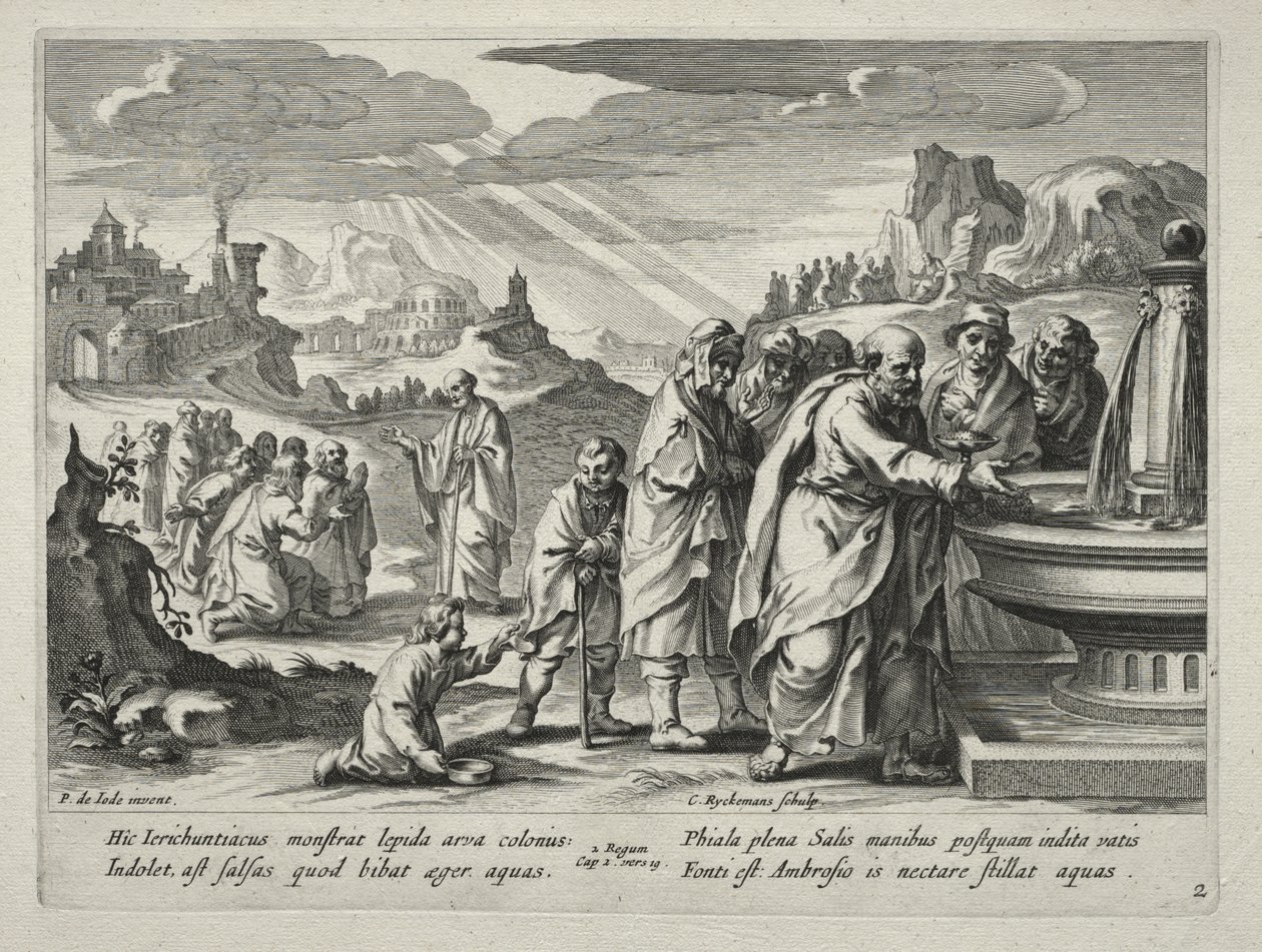 The Story of Elisha by Nicolaes Rijckmans