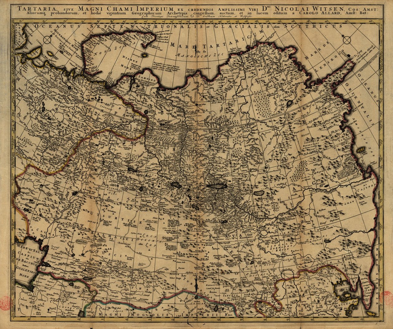 The Tartary, or the Empire of the Great Khan by Nicolaes Witsen