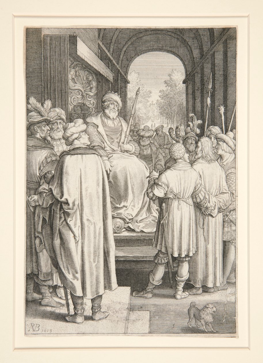 Christ before Pilate (Passion Series) by Nicolaes de Bruyn