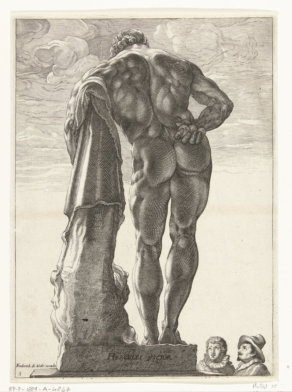 Hercules Farnese by Nicolaes de Bruyn