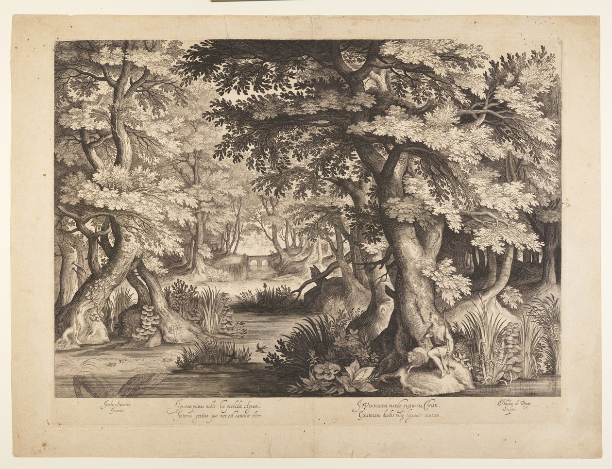 St John the Baptist in the Wilderness by Nicolaes de Bruyn