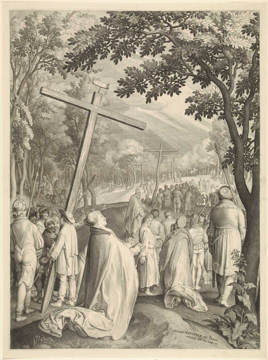 Veil of Veronica by Nicolaes de Bruyn