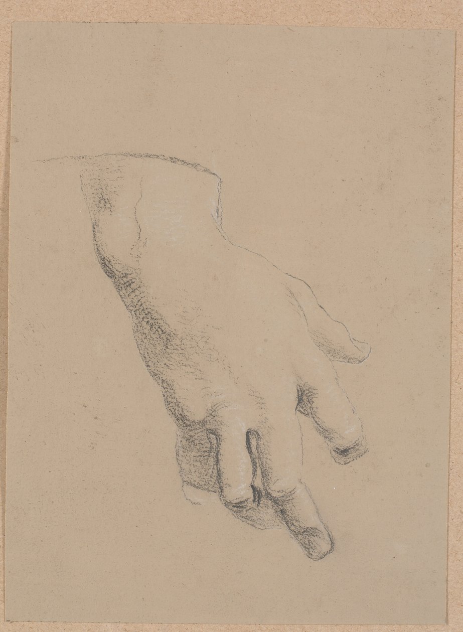 Study of a Hand by Nicolai Abildgaard