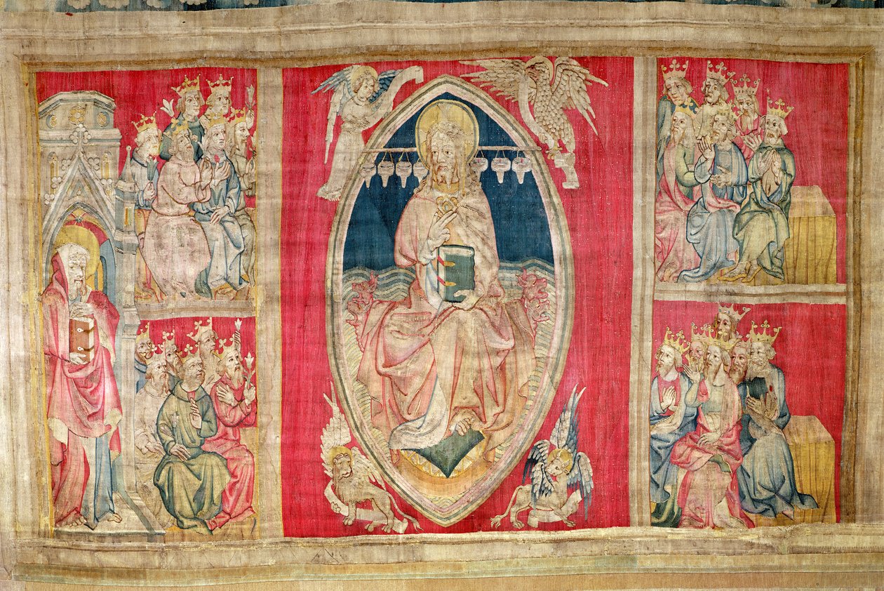 Christ Enthroned with the Apocalyptic Beasts and the Twenty Four Elders, no.4 from 