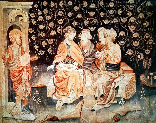 The First Resurrection of the Martyrs, from The Apocalypse of Angers, 1373-87 by Nicolas Bataille