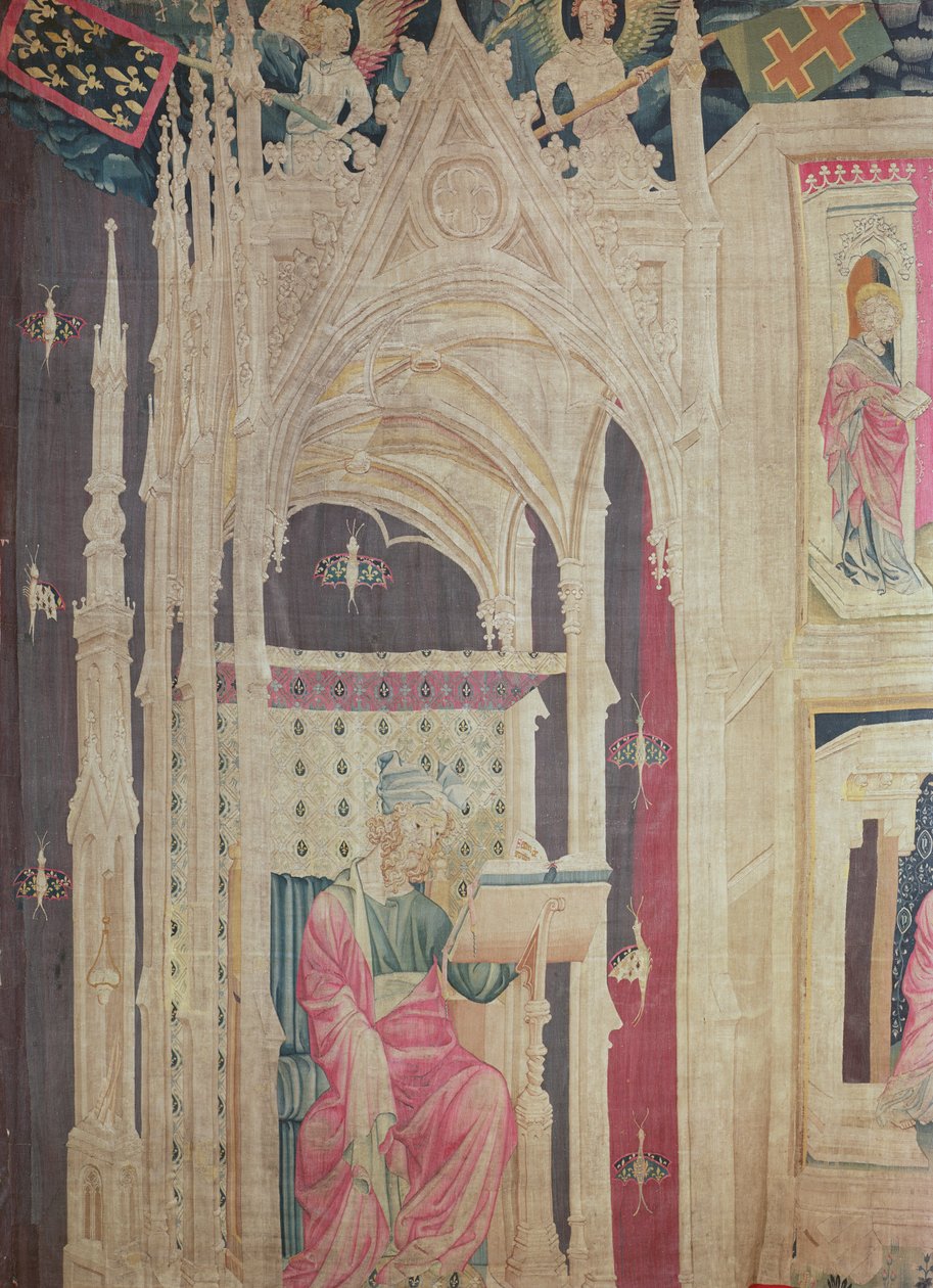 The Reader, from the Apocalypse Tapestry of Angers, 1373-87 by Nicolas Bataille