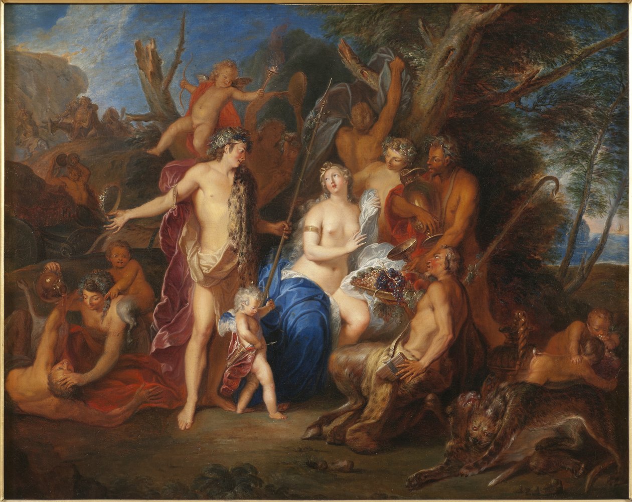 Bacchus and Ariadne by Nicolas Bertin