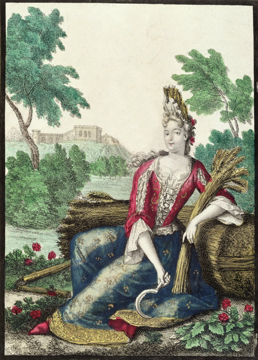 Allegory of Summer by Nicolas Bonnart