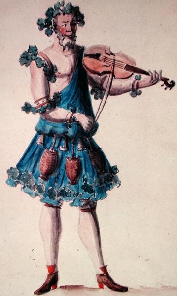 Costume for the Ballet Silene by Nicolas Boquet