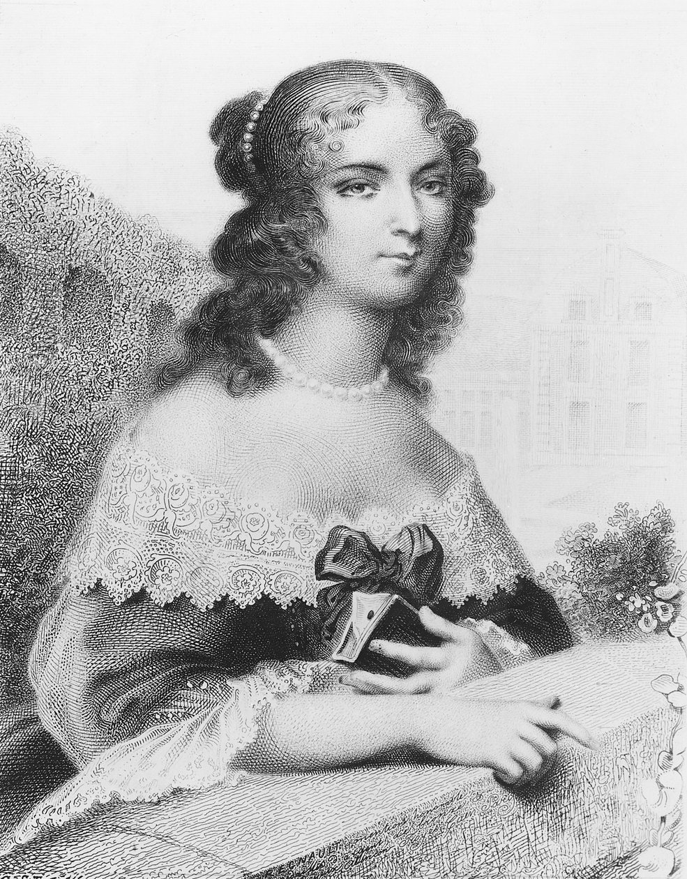Marguerite Jeanne Cordier de Launay, Baroness Staal by Nicolas Francois Regnault