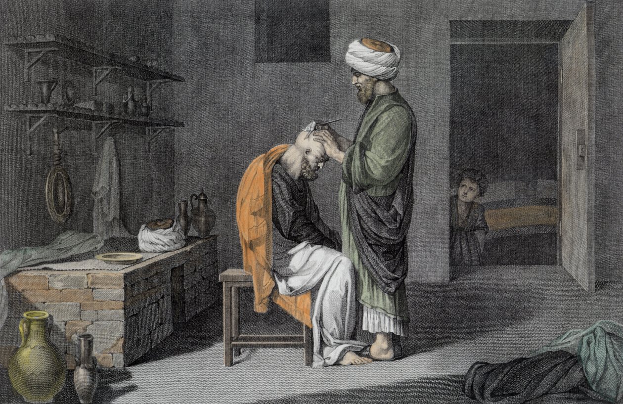 The Barber, from Volume II Arts and Trades of 