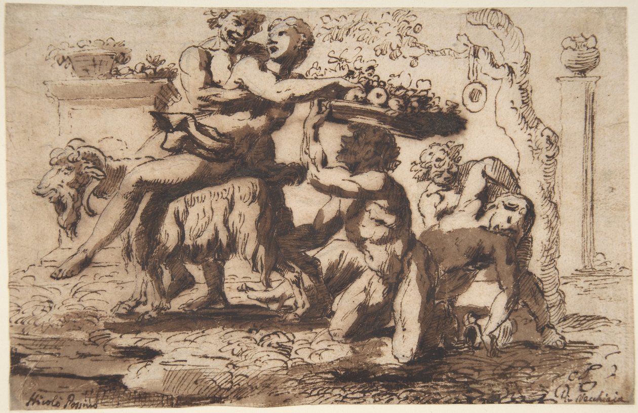 Bacchanal, c.1635-36 by Nicolas Poussin