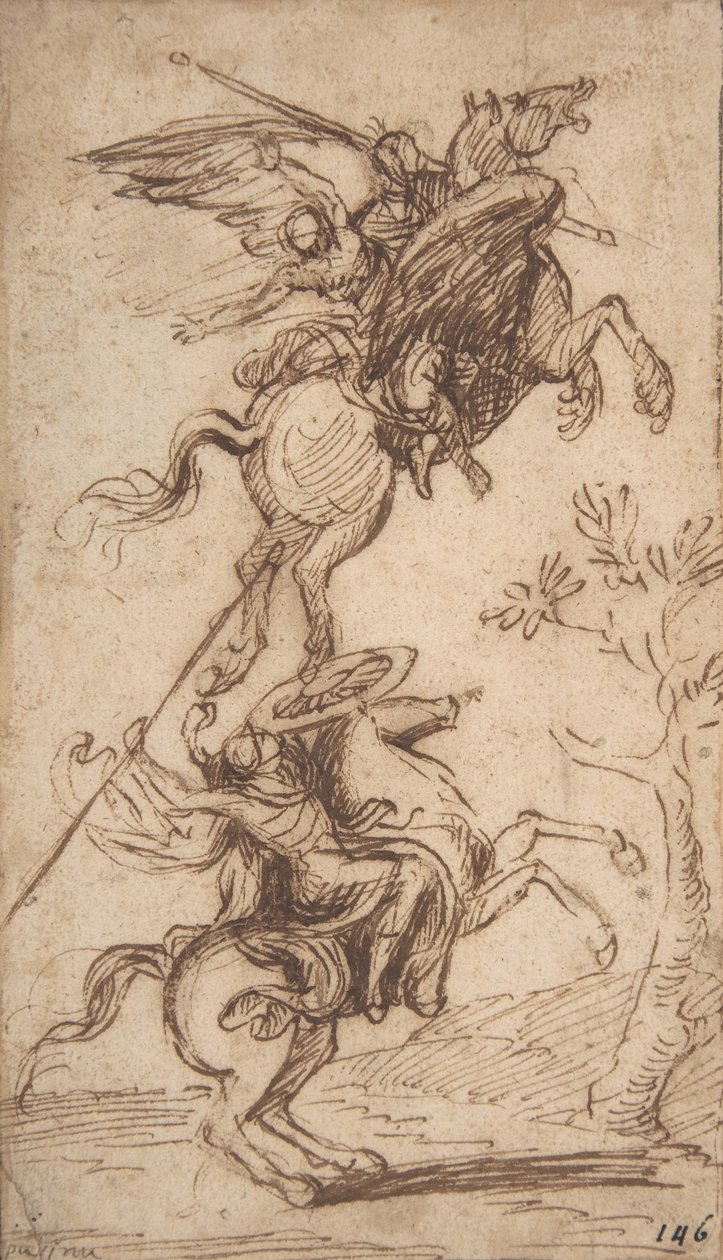 The Sorcerer Atlante Abducting Pinabello