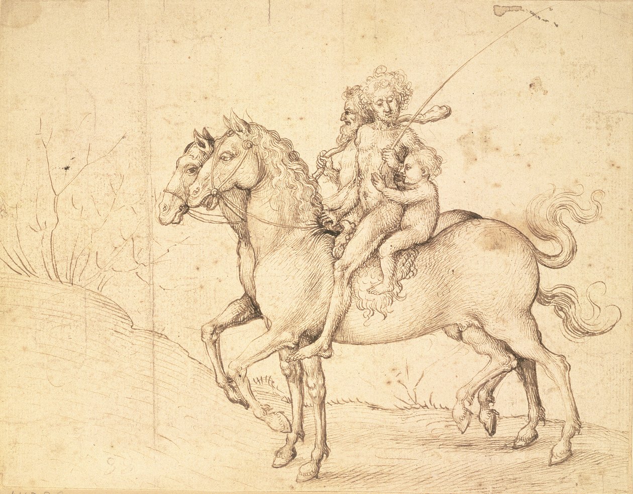 View of the Roman Campagna, early 1640s by Nicolas Poussin