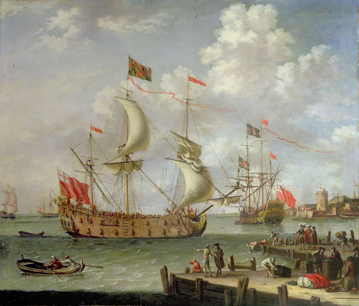 The Royal Yacht Offshore by Nicolas de Castro