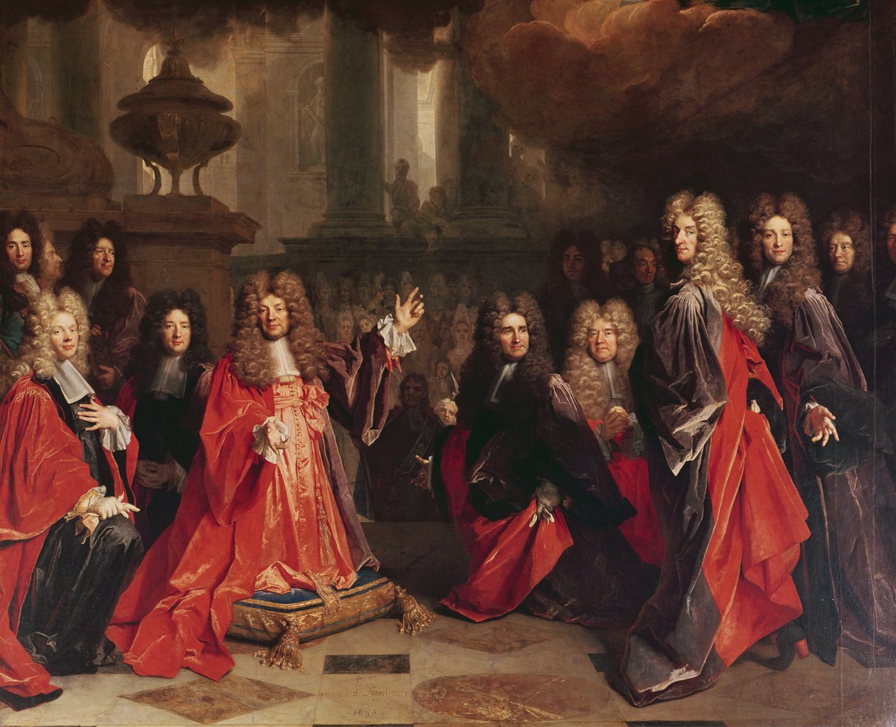 Ex-Voto (detail) by Nicolas de Largillière