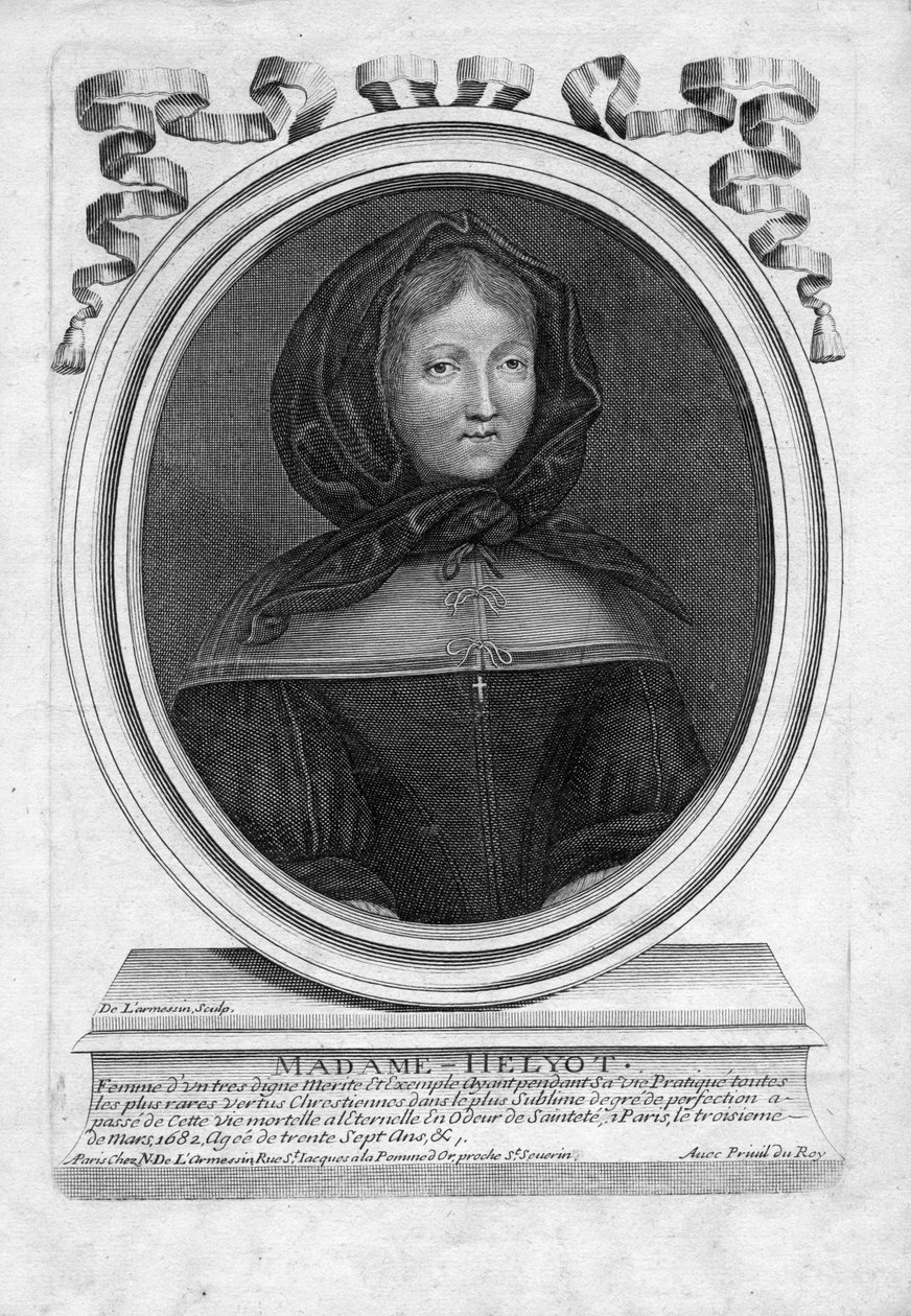 Engraved Portrait by Nicolas de Larmessin