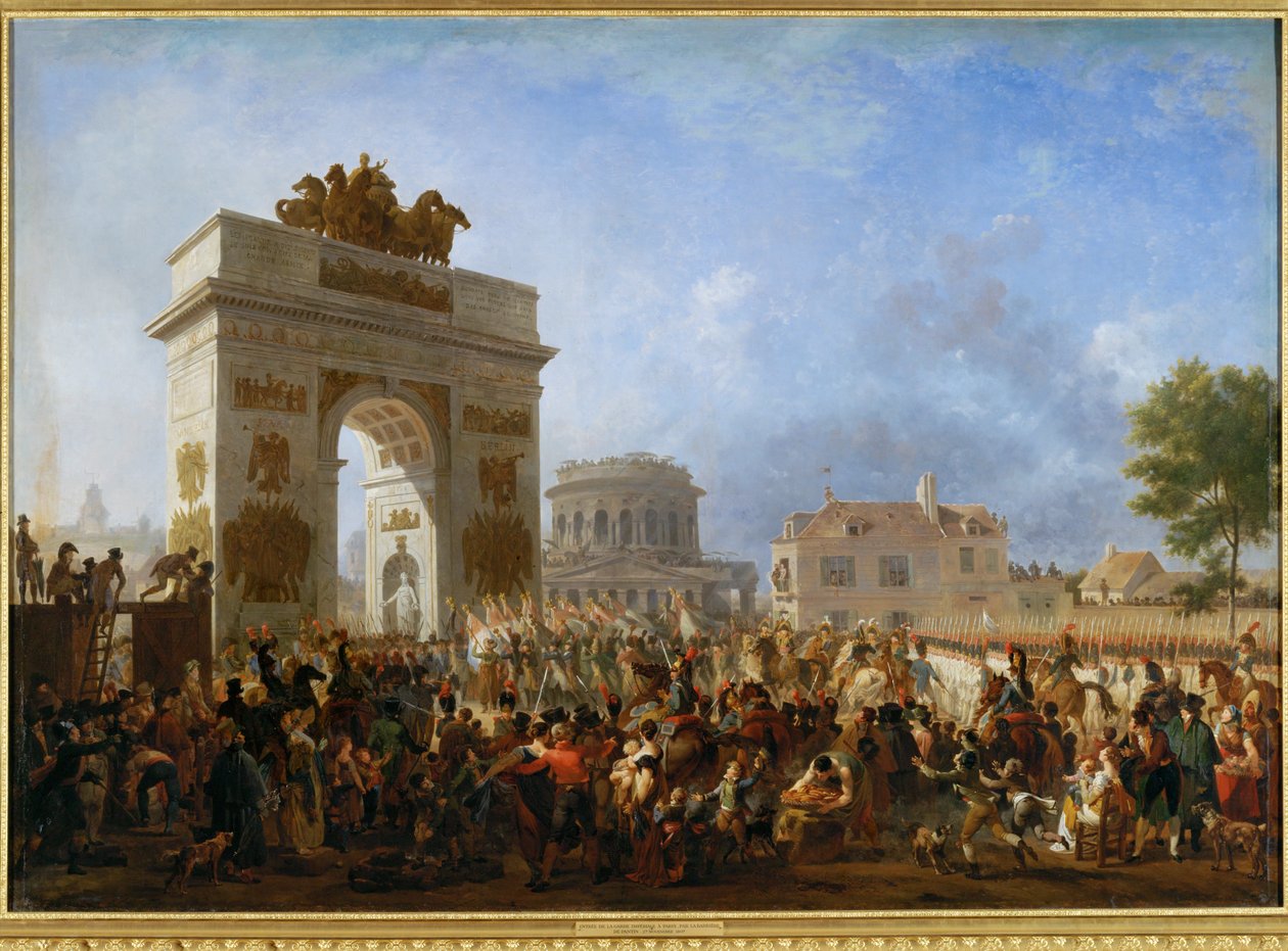 Entry of the Imperial Guard into Paris, Through the Pantin Barrier, November 15, 1807 by Nicolas Antoine Taunay