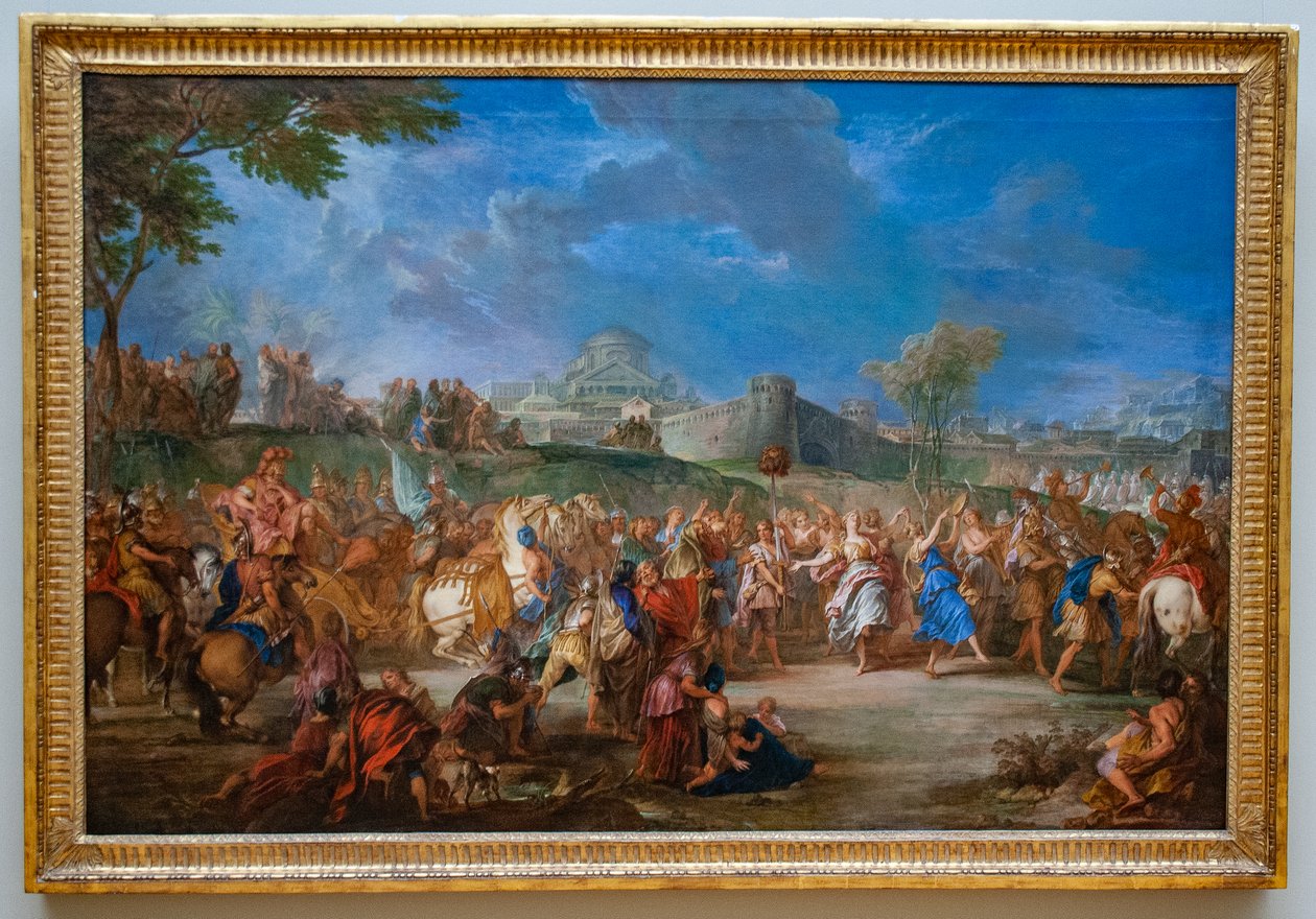The Triumph of David by Nicolas Bertin: Buy fine art prints