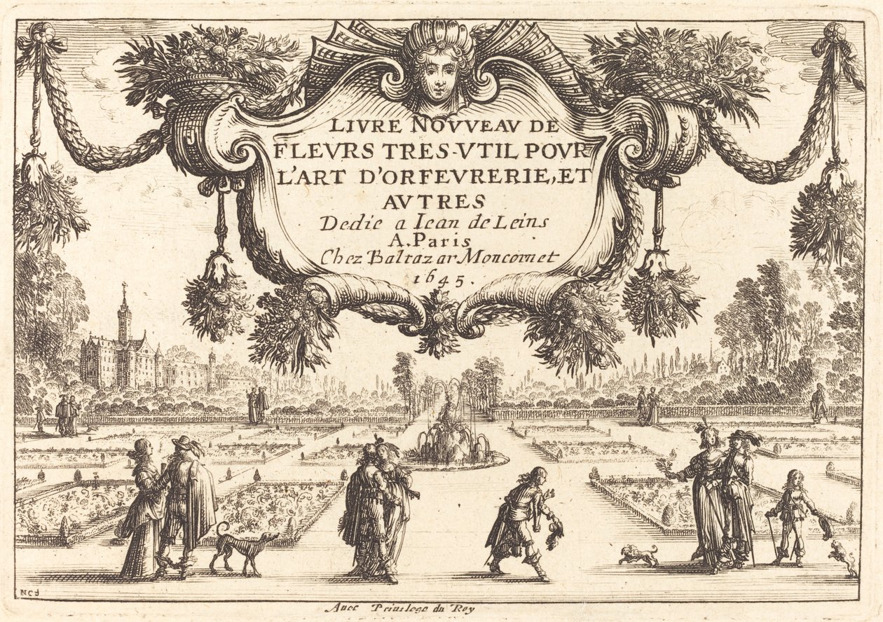 Title Page by Nicolas Cochin after Balthasar Moncornet