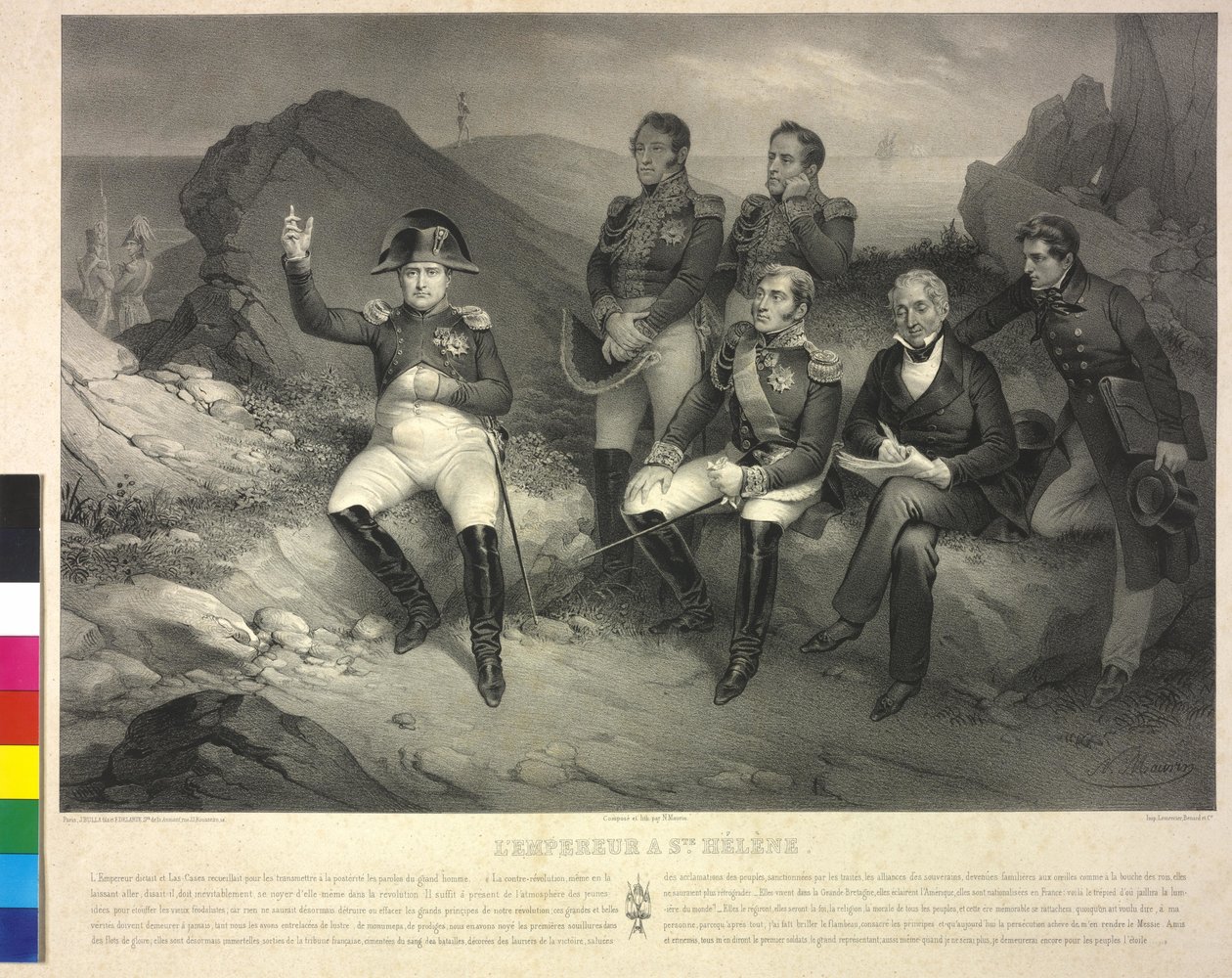 Napoleon I Bonaparte, Emperor of the French by Nicolas Eustache Maurin