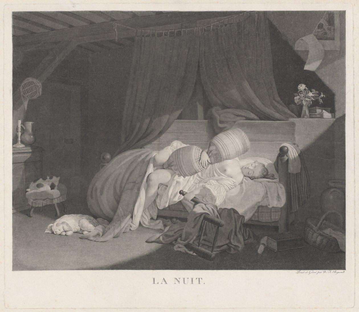 La Nuit by Nicolas Francois Regnault