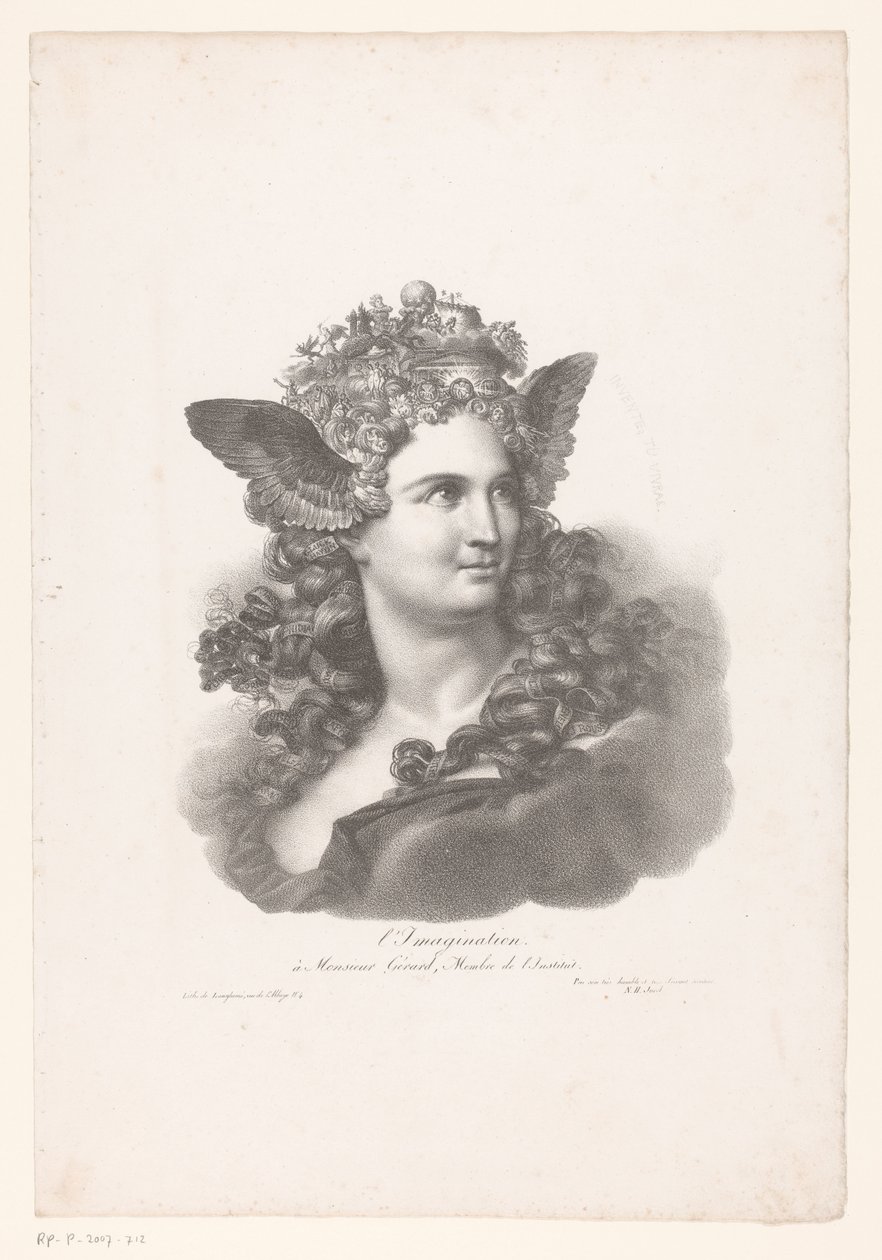 Personification of Fantasy by Nicolas Henri Jacob