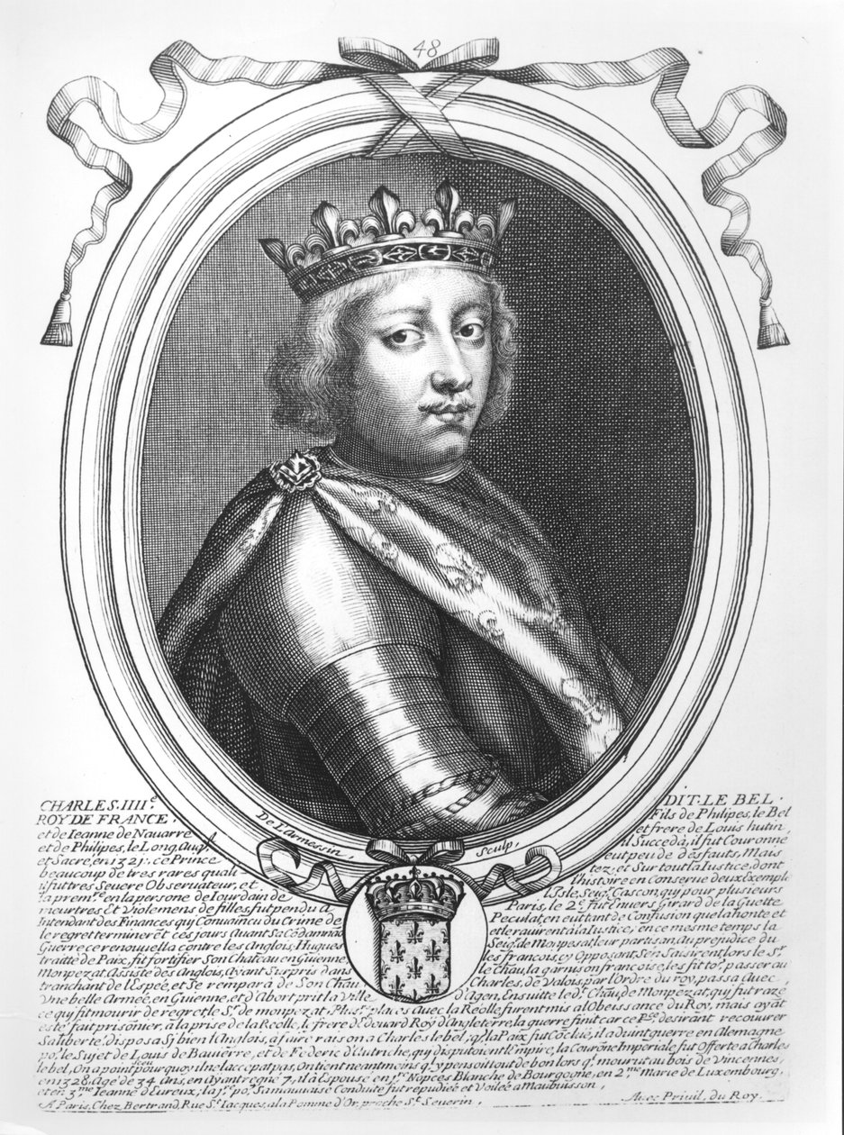 Charles IV the Fair, King of France and Navarre, from 
