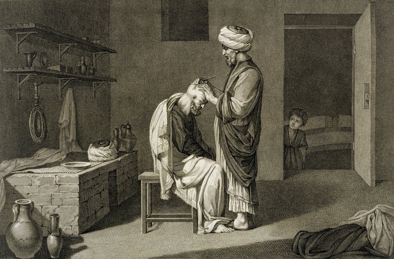 The Barber, from Volume II Arts and Trades of 