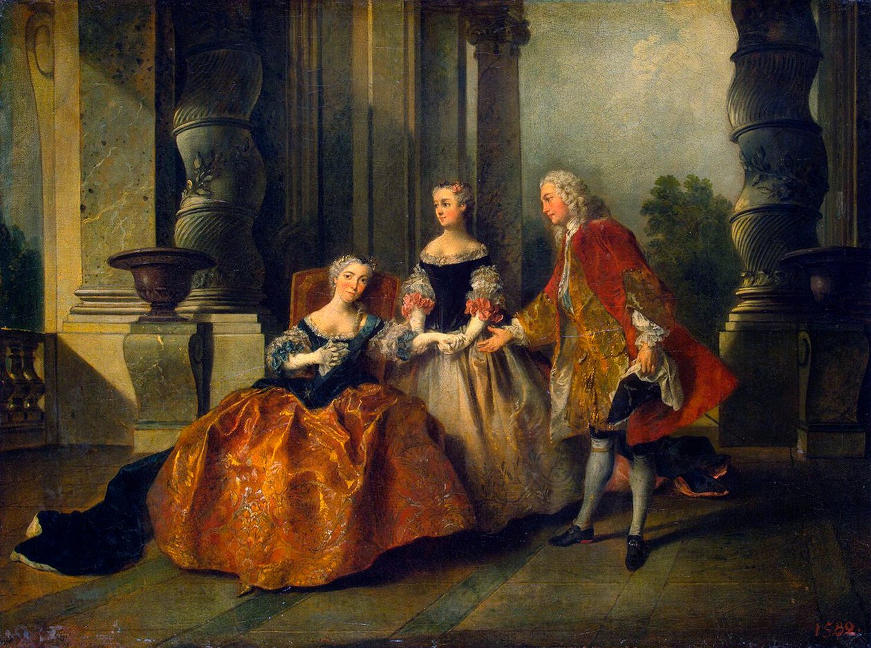Scene from the Tragedy Le Comte d