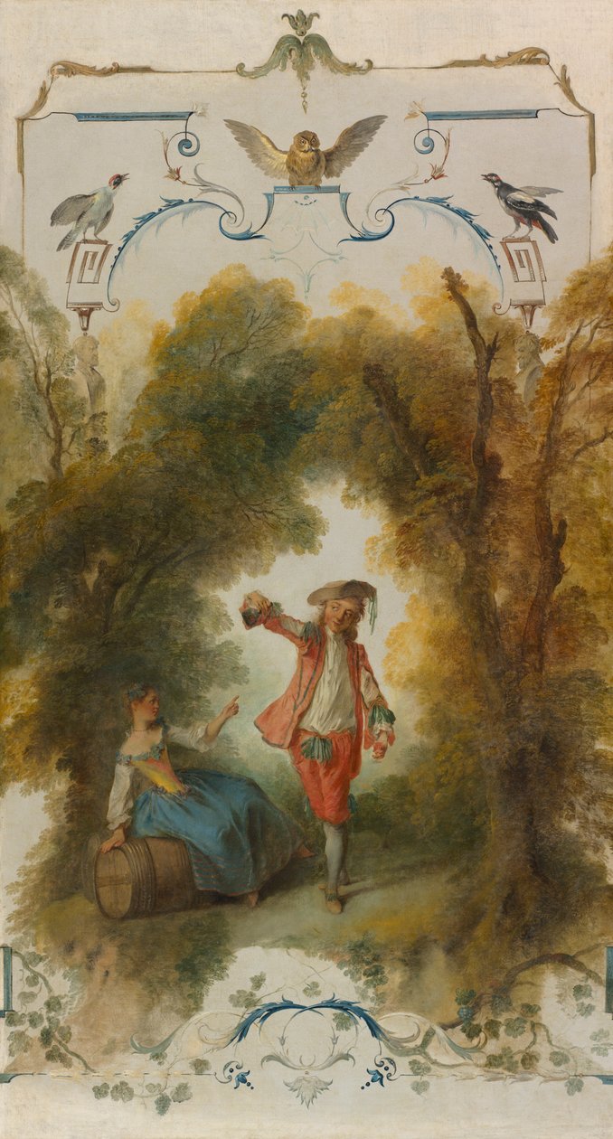 The Vineyard, c. 1723-1727 by Nicolas Lancret